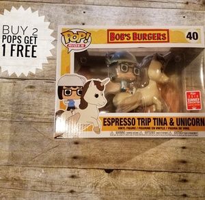 Expresso trip Tina & unicorn funko pop
